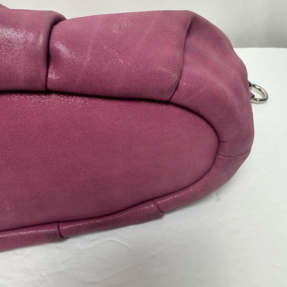 Coach Shimmery Purple Purse - Picture 7 of 9